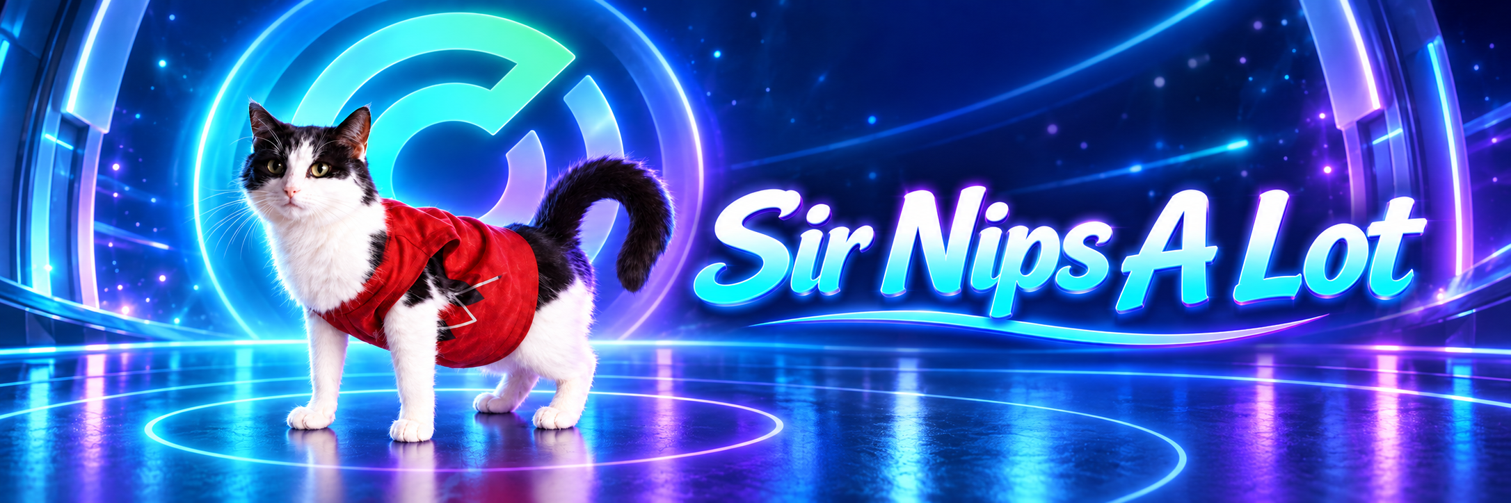 Sir Nips A Lot studio banner